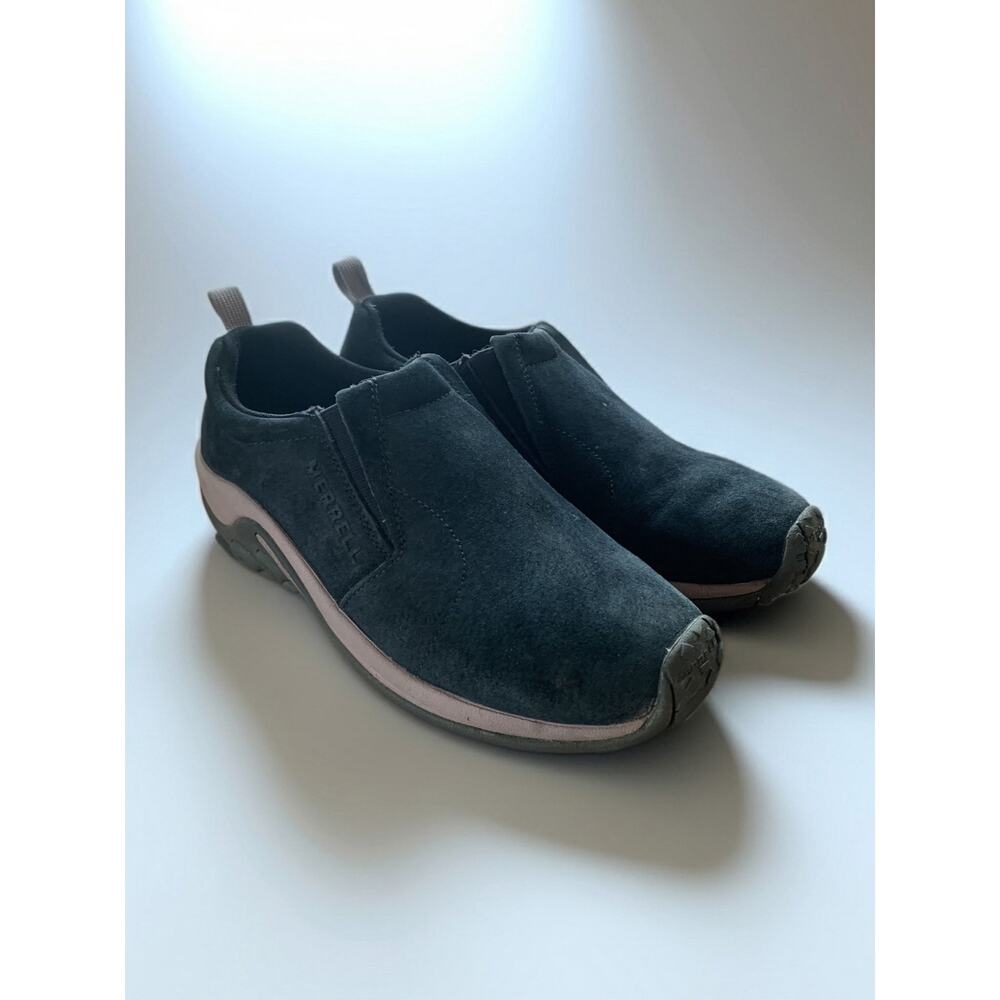 Merrell Jungle Moc Women’s Size 10 Black Suede Slip On Shoe Casual Outdoor